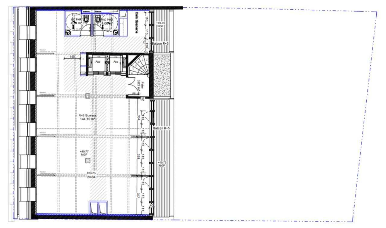 Bureau Paris 1334m² Location bureau Paris OLBUR2101448 9